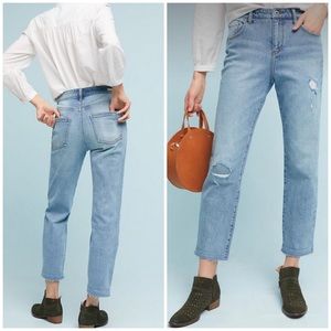 Anthropology Highrise Relaxed Straight Leg